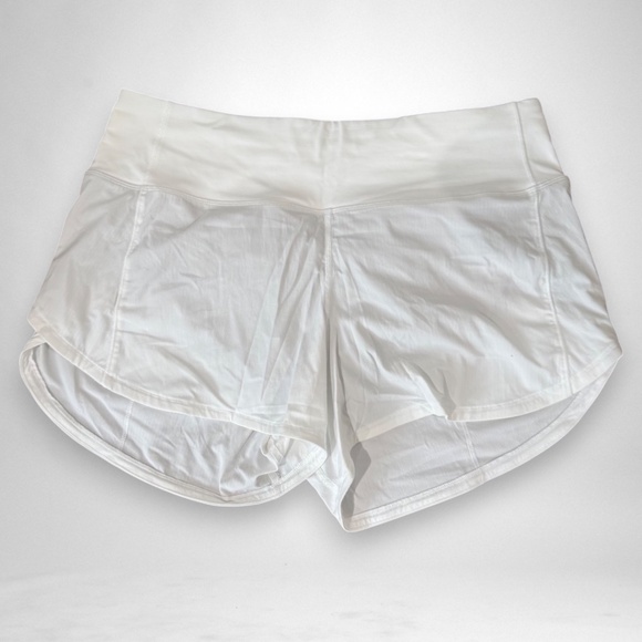 Lululemon Speed Short (White) - Picture 1 of 6